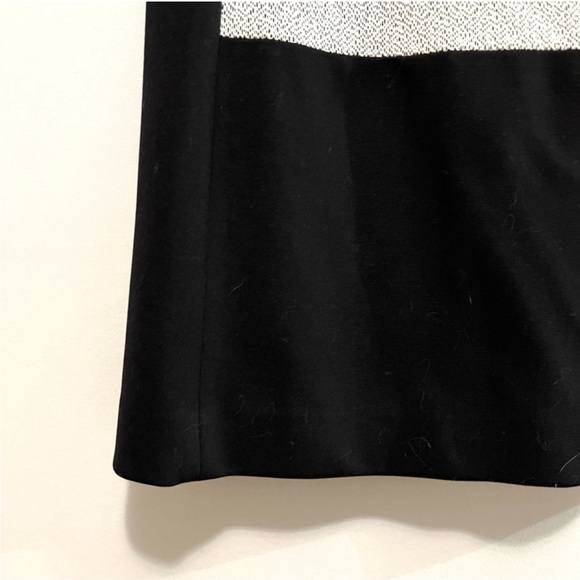 classiques entier black&gray colorblock dress with exposed back zipper - Picture 11 of 17